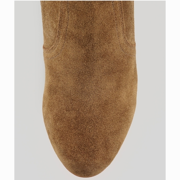 JOIE Oakley Suede Wedge Bootie in Olive, Size 41 - Picture 5 of 15